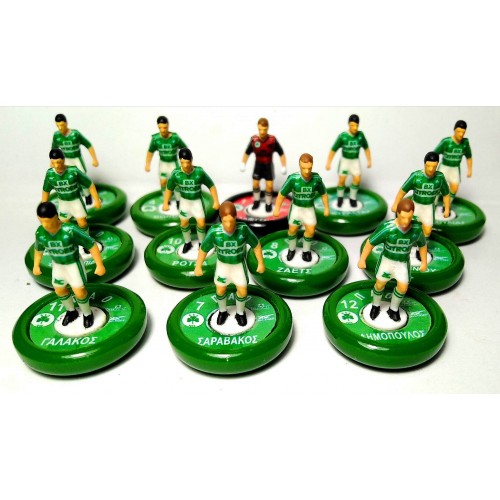 Subbuteo Andrew Table Soccer Panathinaikos 1984-85 on WSB Professional Bases